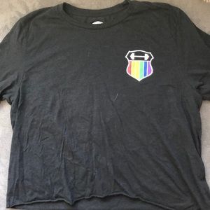 Doughnuts & Deadlifts Pride Crop Top